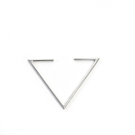 Iced triangle bracelet